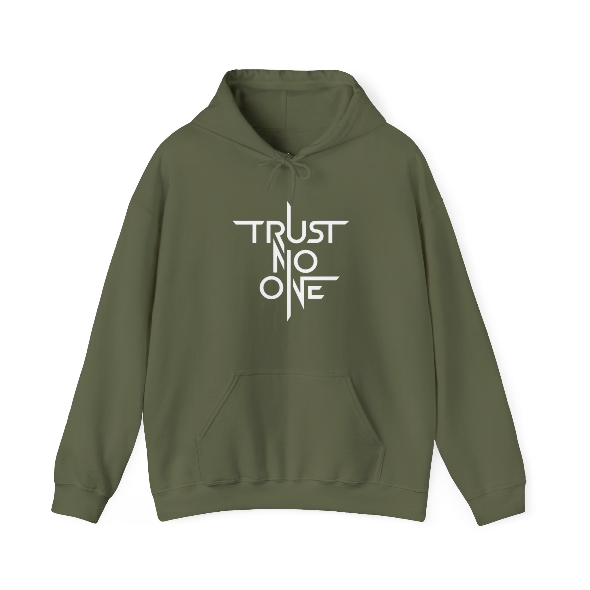 Trust No One Hoodie - Cozy Unisex Sweatshirt, Casual Wear, Street Style Apparel - Image 13