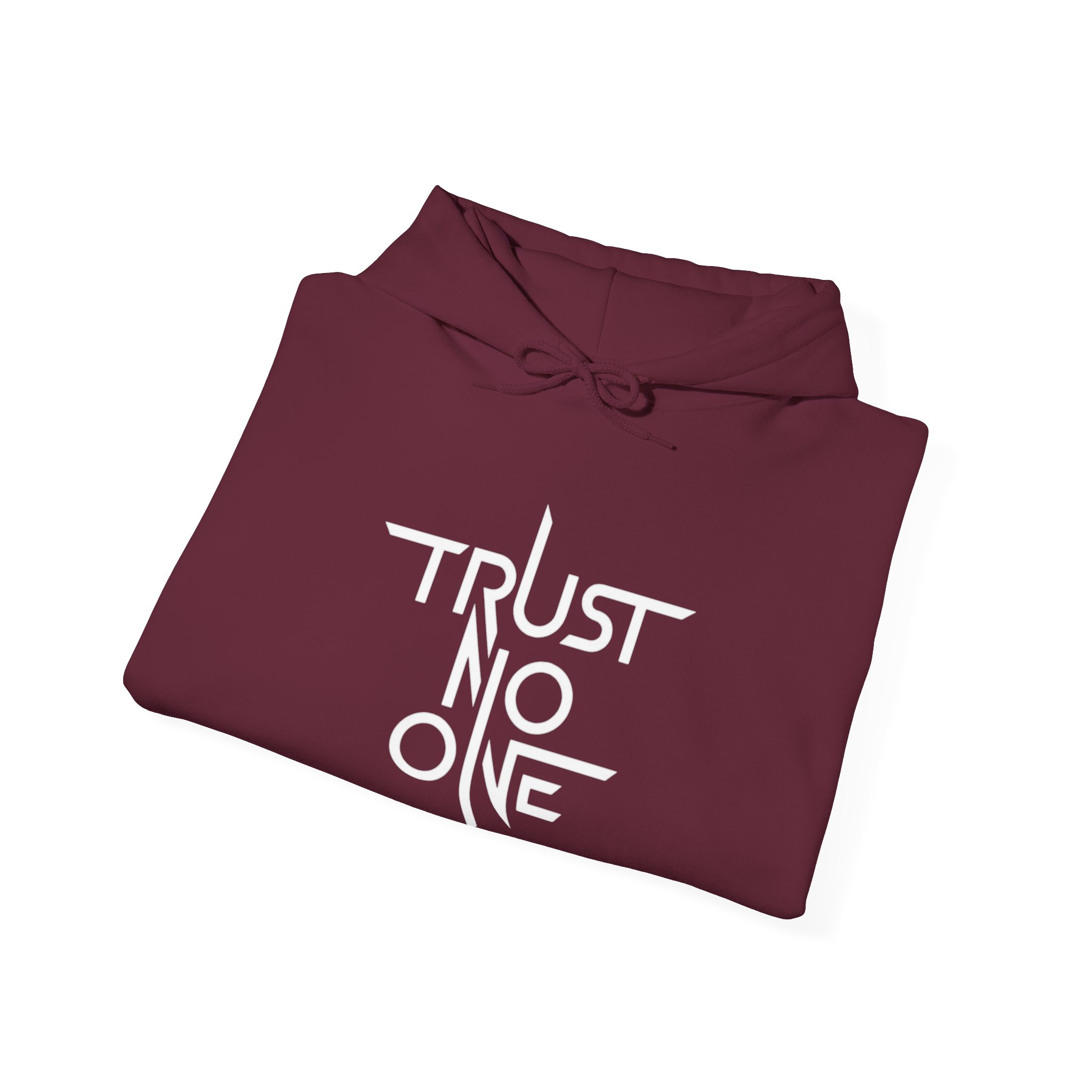 Trust No One Hoodie - Cozy Unisex Sweatshirt, Casual Wear, Street Style Apparel - Image 8