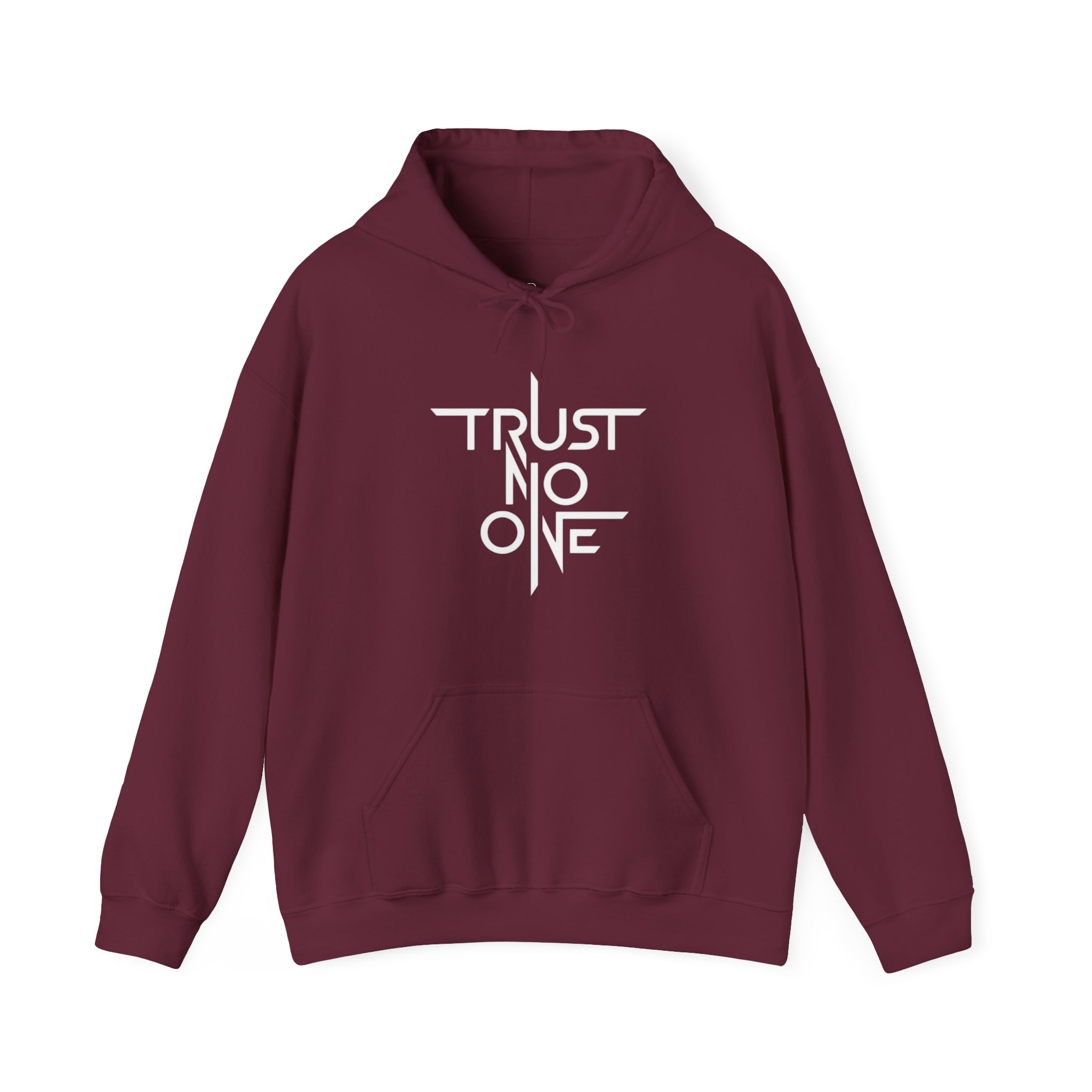 Trust No One Hoodie - Cozy Unisex Sweatshirt, Casual Wear, Street Style Apparel - Image 7