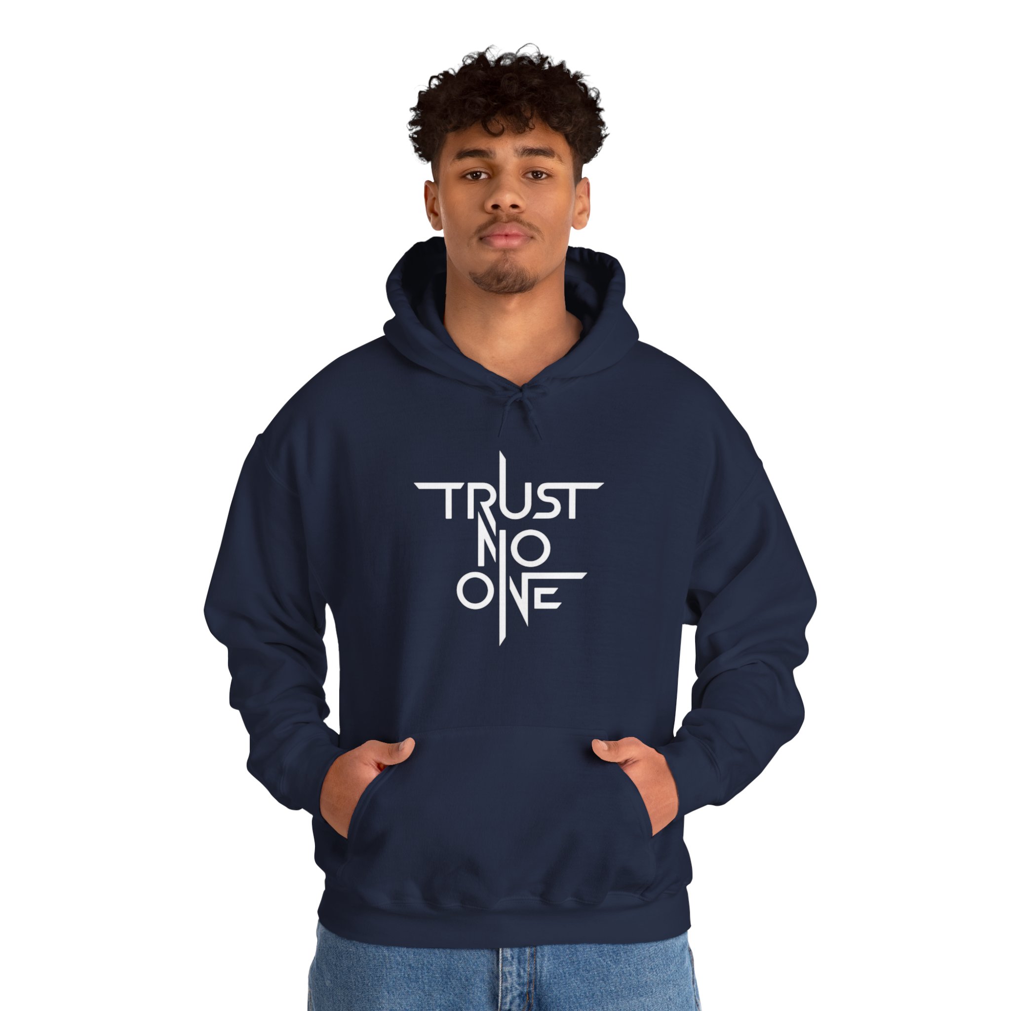Trust No One Hoodie - Cozy Unisex Sweatshirt, Casual Wear, Street Style Apparel - Image 33