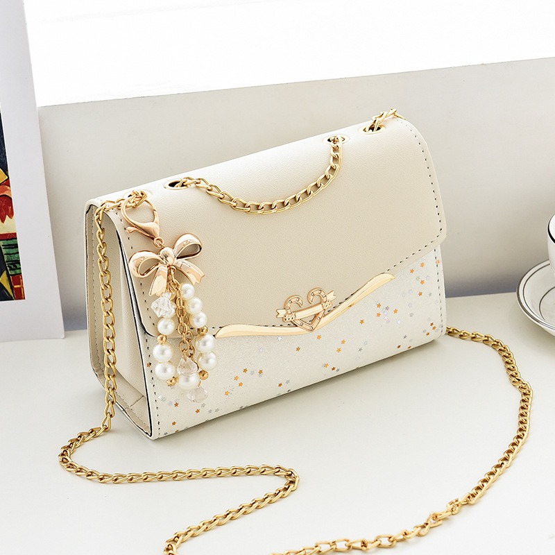 New Women's Bag Single Shoulder Crossbody Bag Sequin Fashion Bag Korean Edition Women's Shoulder Bag Mobile Bag Wallet Trend - Image 11